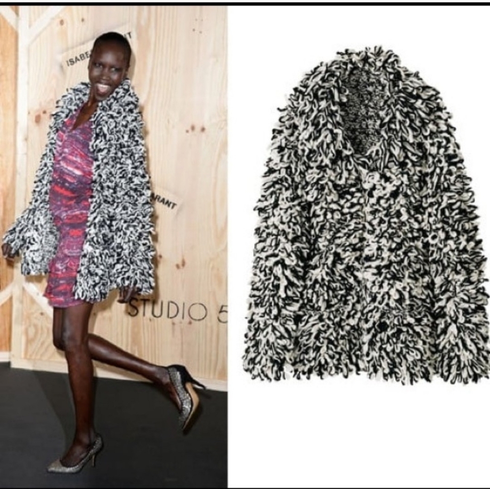 Isabel Marant x H&M wool coat/cardigan (size small)